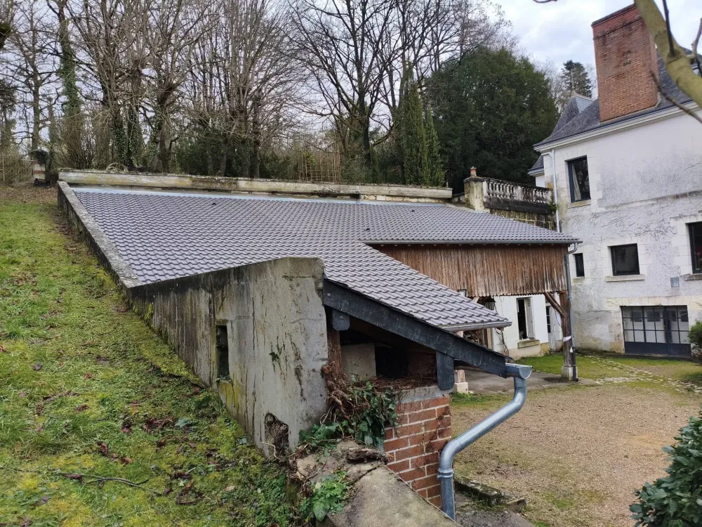 Rénovation de toiture à Luzillé 